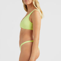 Bikini Terry Lucia Longline Triangle | Sunny Lime