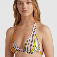 Bikinitop Marga Halter | Multi Stripe