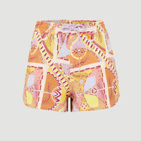 Zwemshort Anglet | Yellow Scarf Print