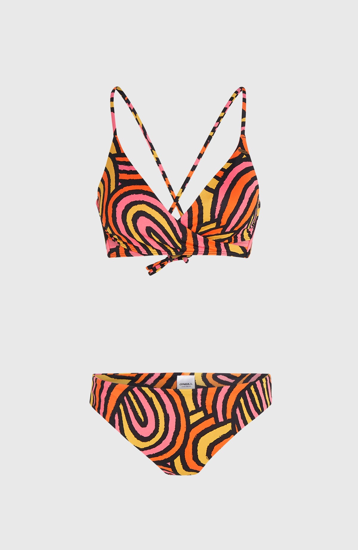 Baay Maoi bikiniset | Orange Rainbow Stripe