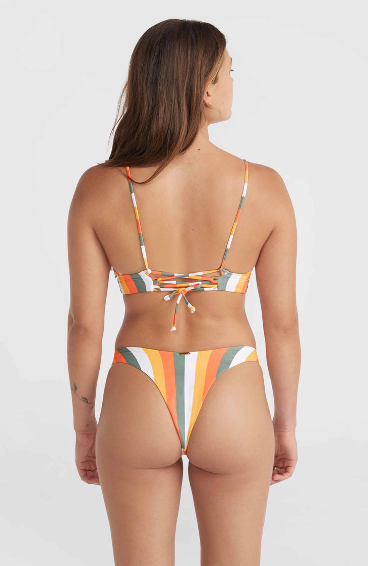 Wave Skye bikiniset | Orange Multistripe