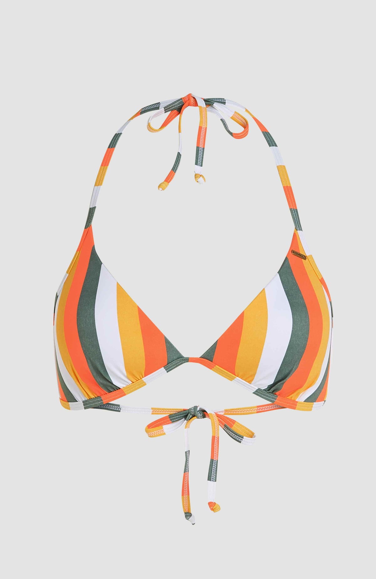 Sao bikinitop | Orange Multistripe