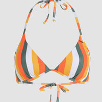 Sao bikinitop | Orange Multistripe