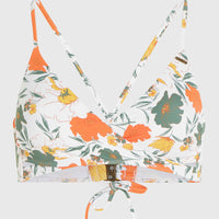 Baay bikinitop | White Tropical Flower