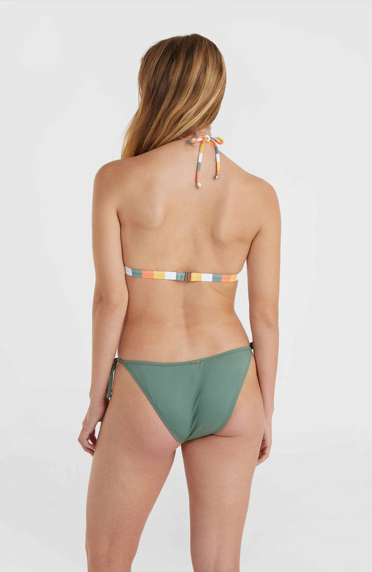 Marga bikinitop | Orange Multistripe