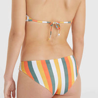 Maoi bikinibroekje | Orange Multistripe