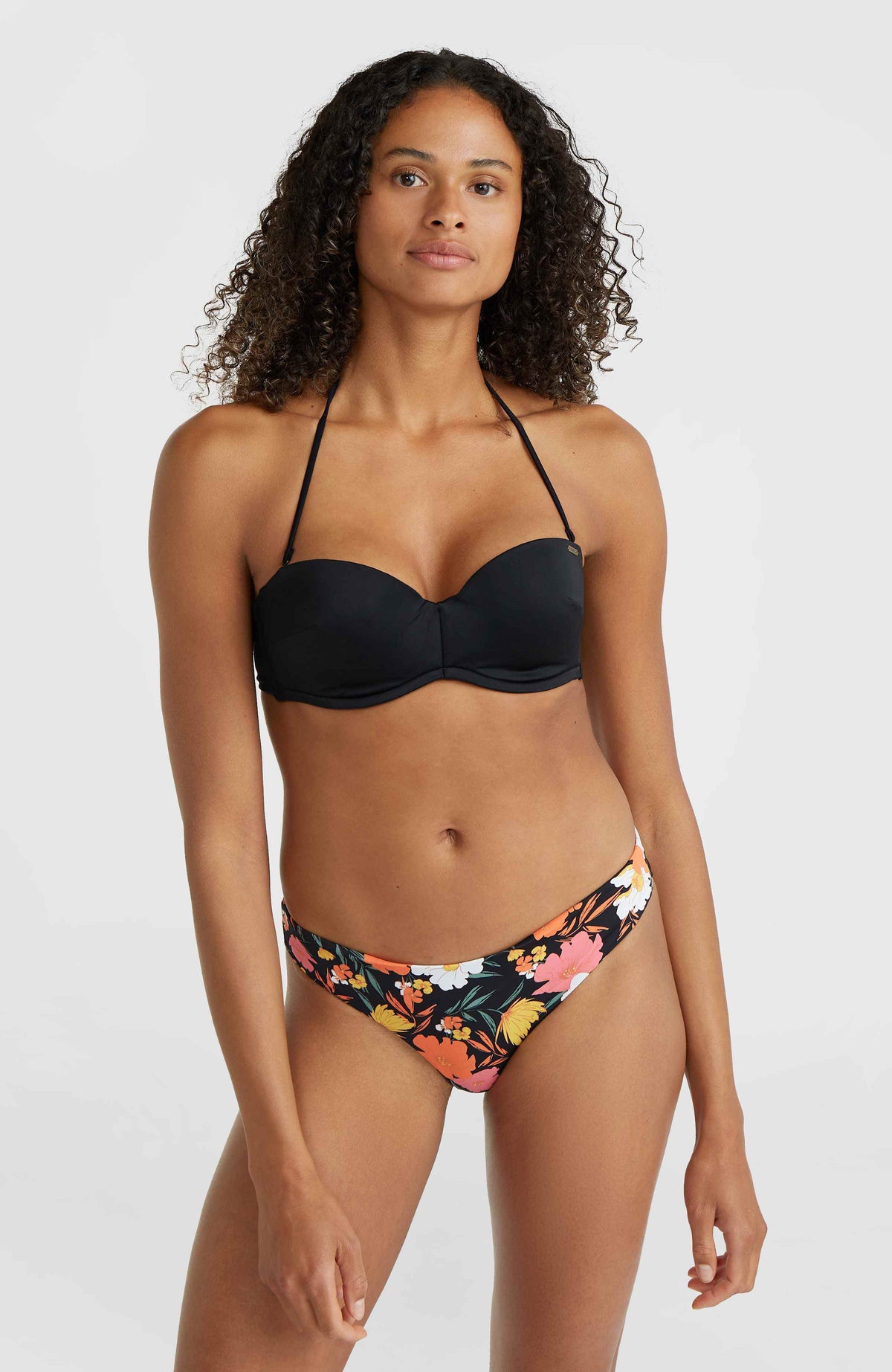Maoi bikinibroekje | Black Bluemchen