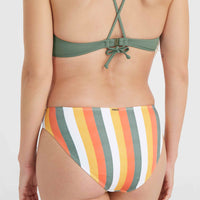 Rita bikinibroekje | Orange Multistripe