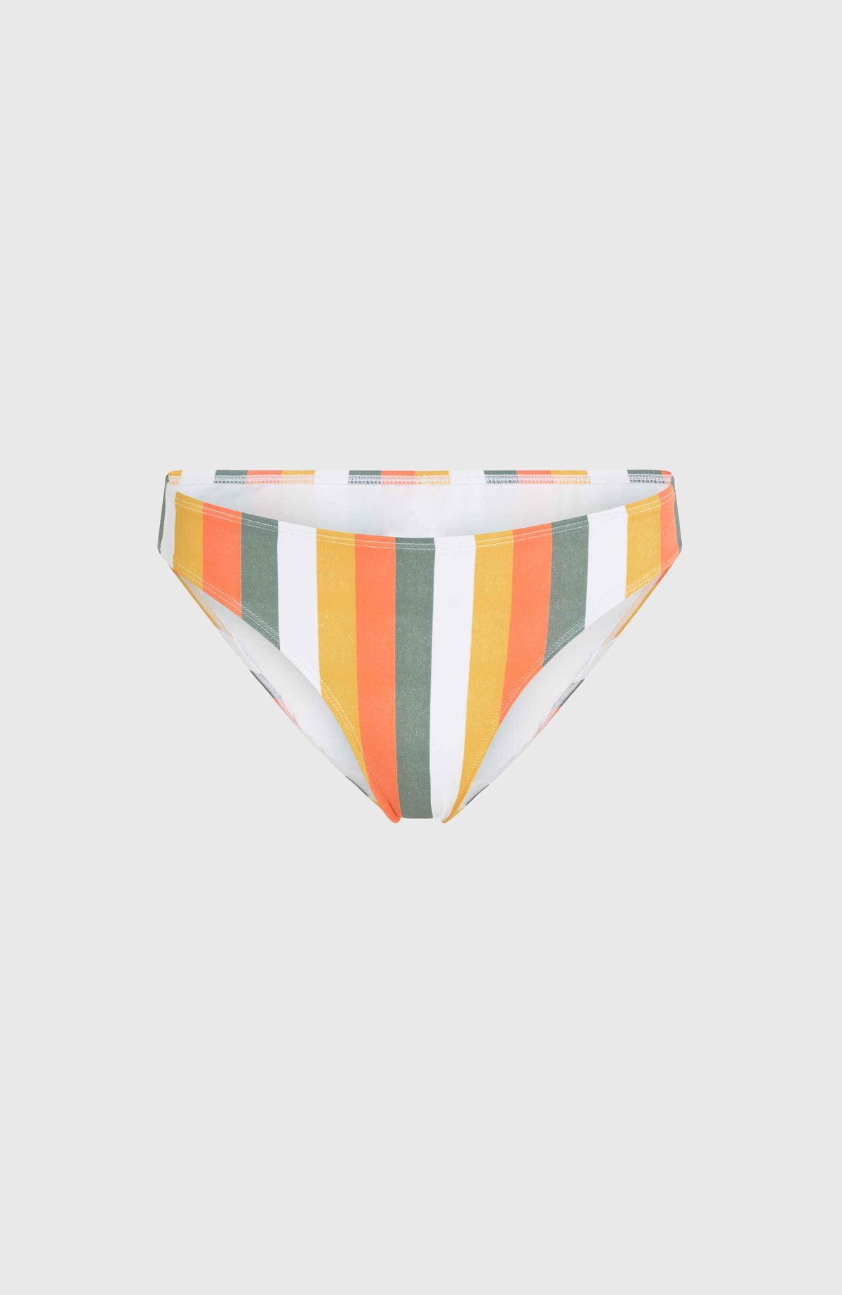 Rita bikinibroekje | Orange Multistripe