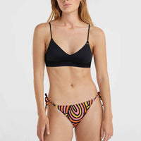 Bondey bikinibroekje | Orange Rainbow Stripe