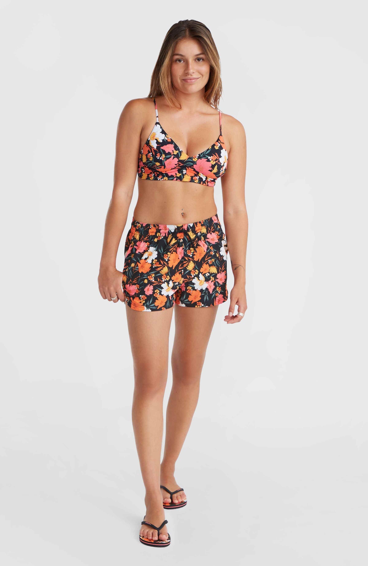 Anglet 11'' zwembroek | Black Bluemchen