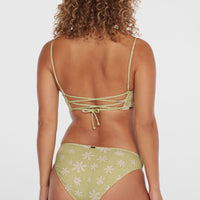 Beach Vintage Midles Rita bikiniset | Green Daisyline