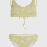 Beach Vintage Midles Rita bikiniset | Green Daisyline