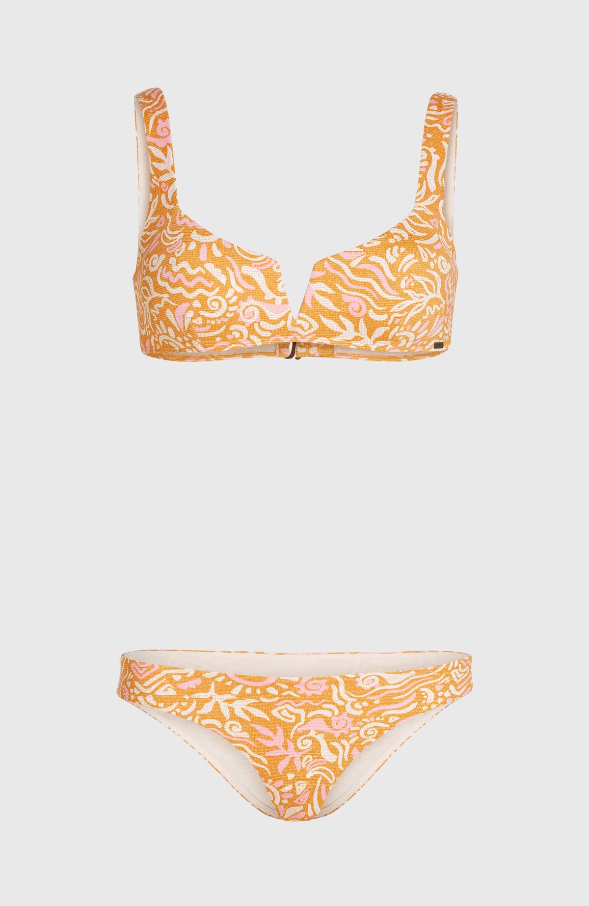 Women Of The Wave Popoyo Matira bikiniset | Orange Abstract Wave