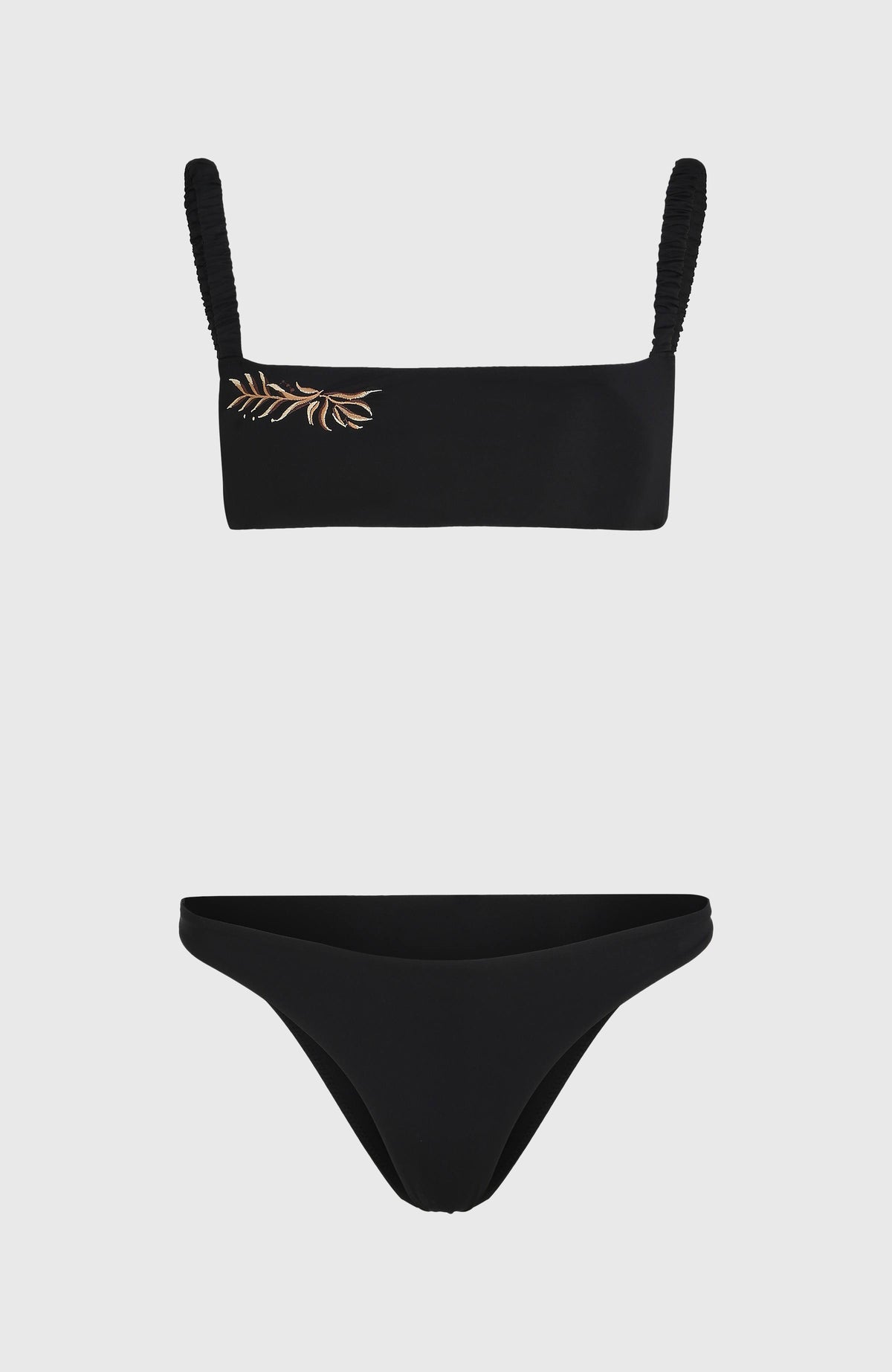 Bundoran Flamenco Embroidery bikiniset | Black Out