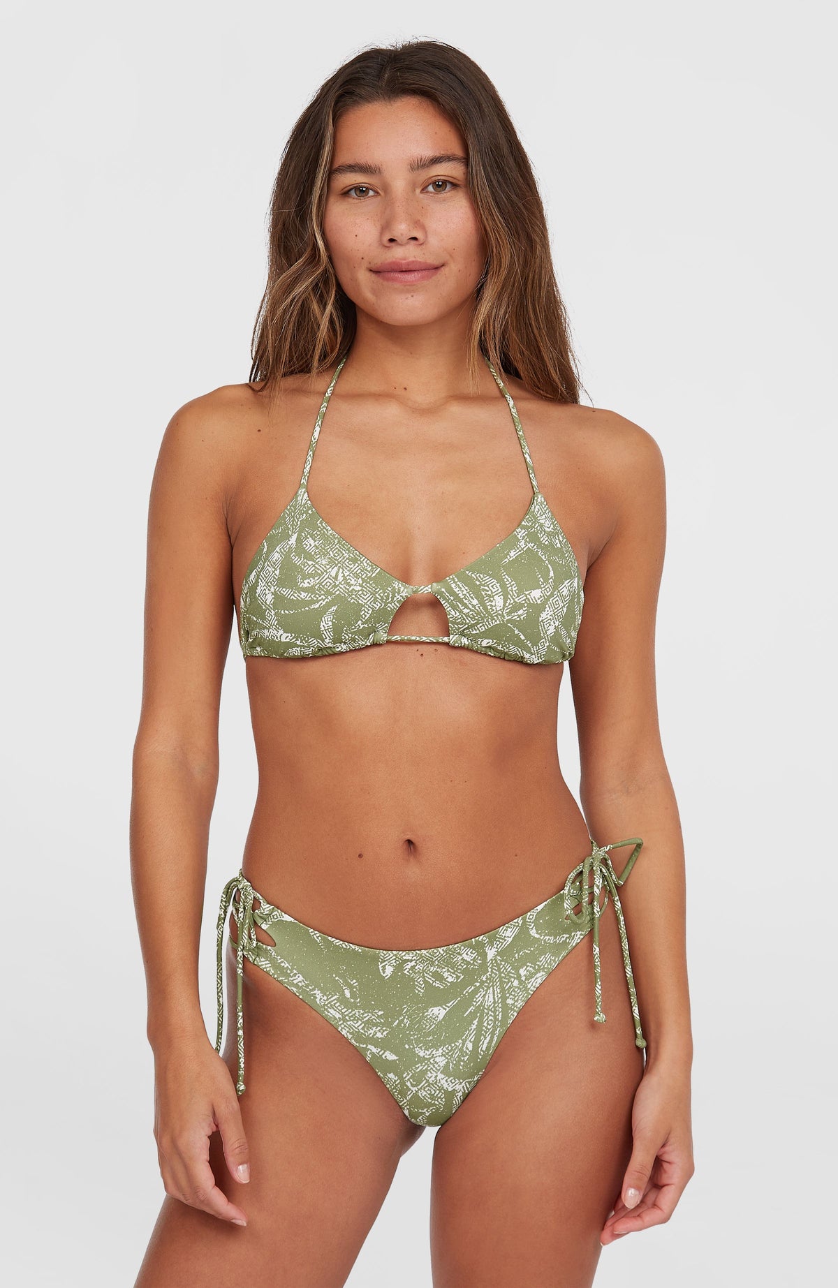 Madrid Jensen bikiniset | Green Textured Jungle
