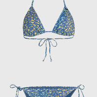 Essentials Capri Bondey bikiniset | Yellow Animal Blur