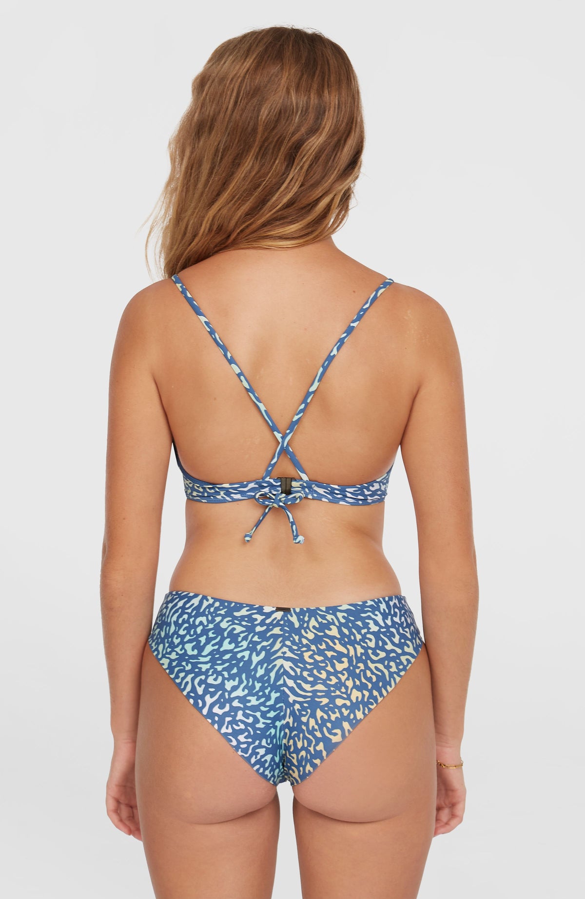 Baay bikinitop | Yellow Animal Blur