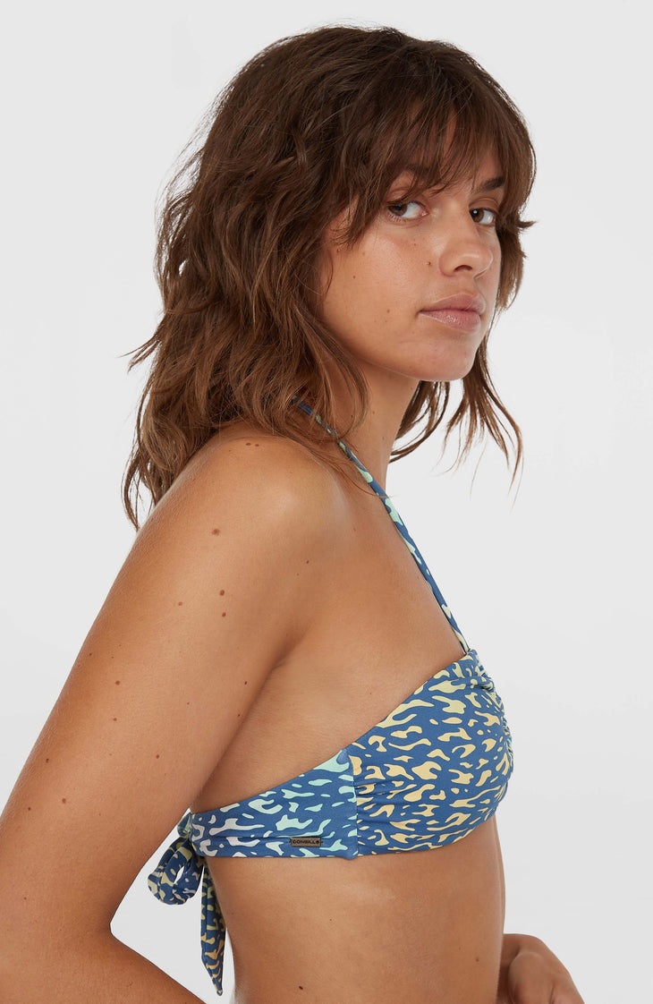 Embry bikinitop | Yellow Animal Blur