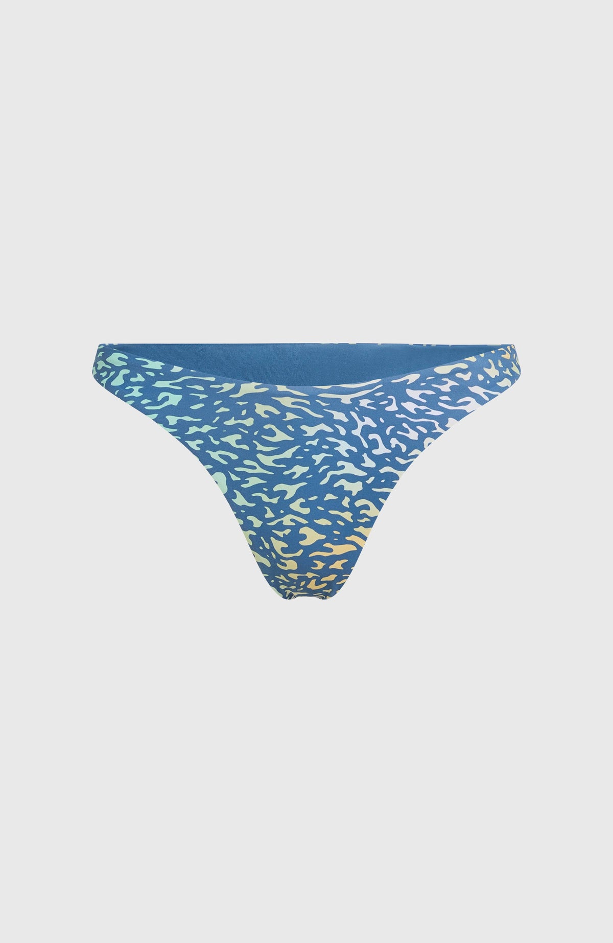 Skye bikinibroekje | Yellow Animal Blur