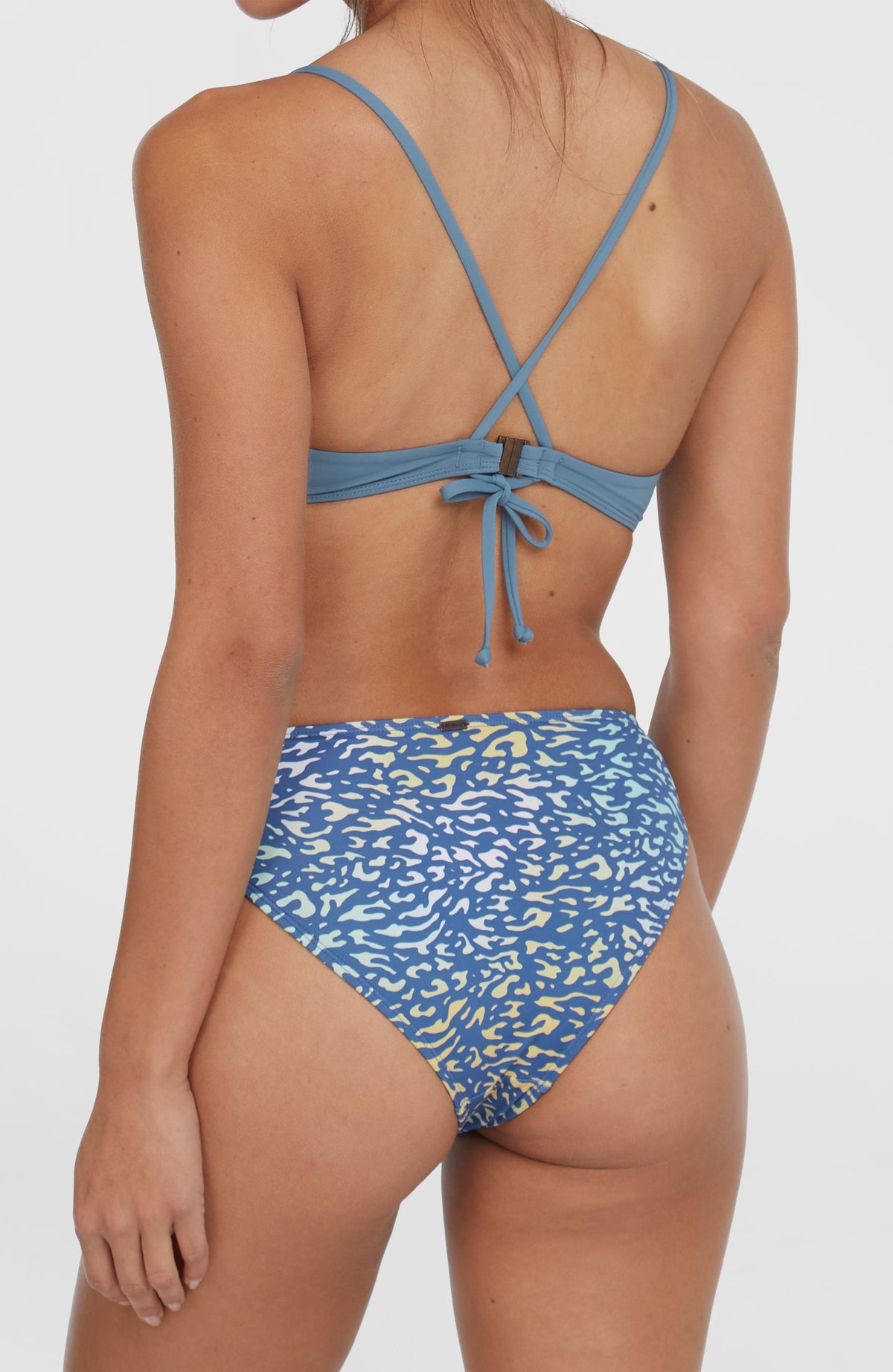 Rita bikinibroekje | Yellow Animal Blur