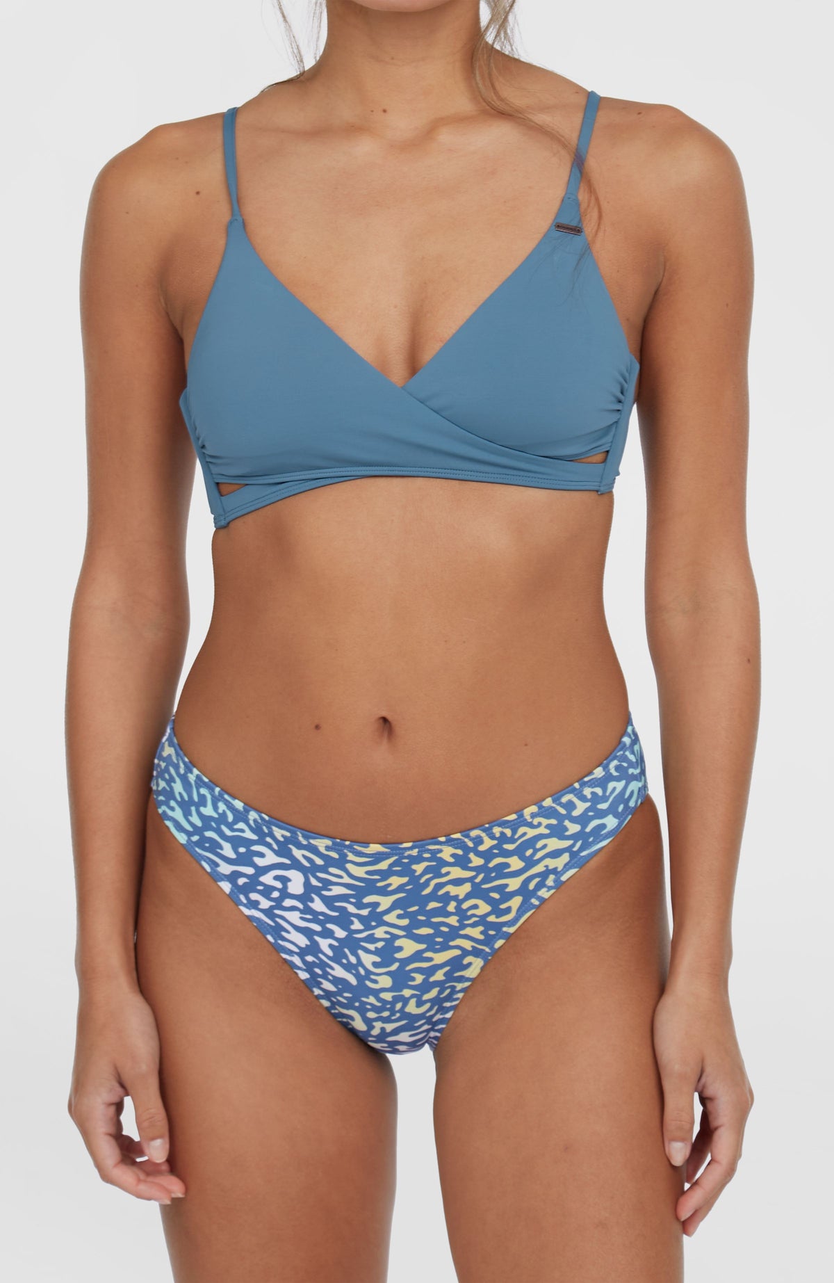 Rita bikinibroekje | Yellow Animal Blur