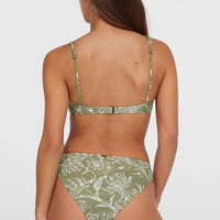 Rita bikinibroekje | Green Textured Jungle