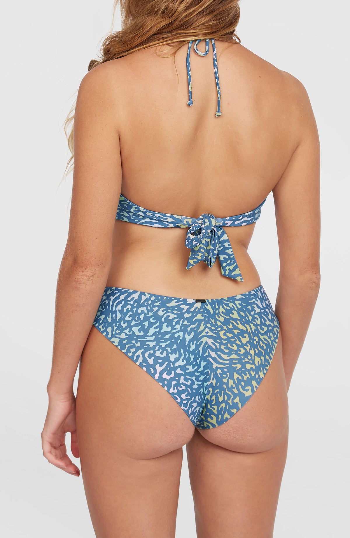 Maoi bikinibroekje | Yellow Animal Blur