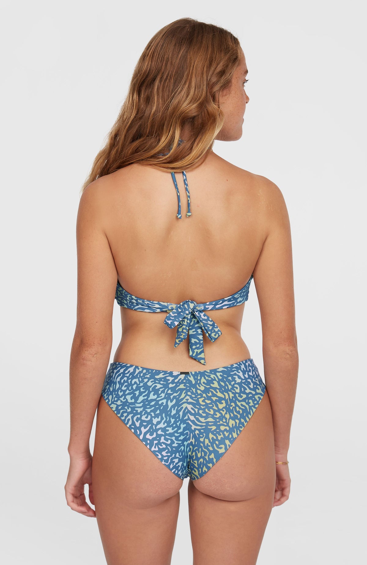Maoi bikinibroekje | Yellow Animal Blur