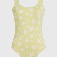 Beach Vintage badpak | Green Daisyline