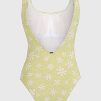 Beach Vintage badpak | Green Daisyline