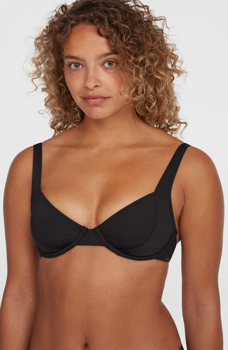 Elsie bikinitop met beugels | Black Out