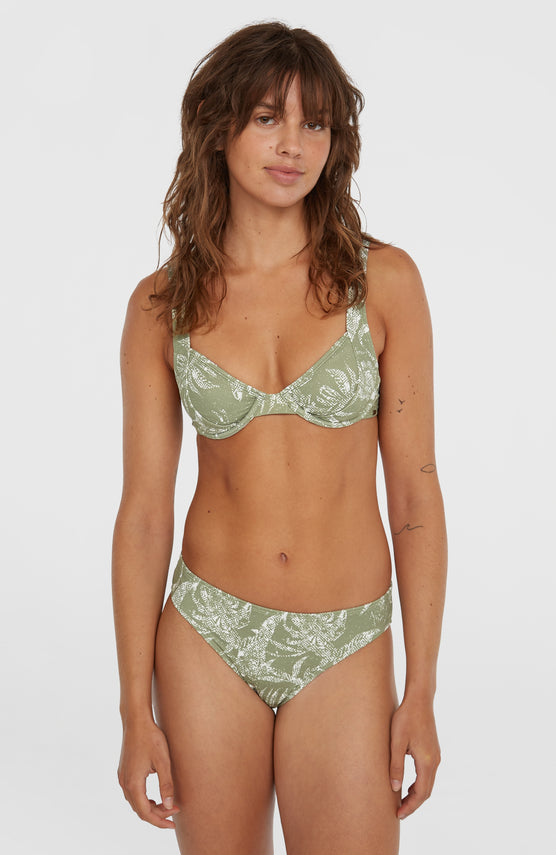 Saltwater Elsie Rita bikiniset | Green Textured Jungle