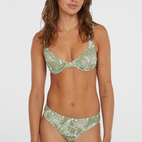 Saltwater Elsie Rita bikiniset | Green Textured Jungle