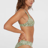 Saltwater Elsie Rita bikiniset | Green Textured Jungle