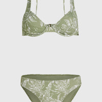 Saltwater Elsie Rita bikiniset | Green Textured Jungle