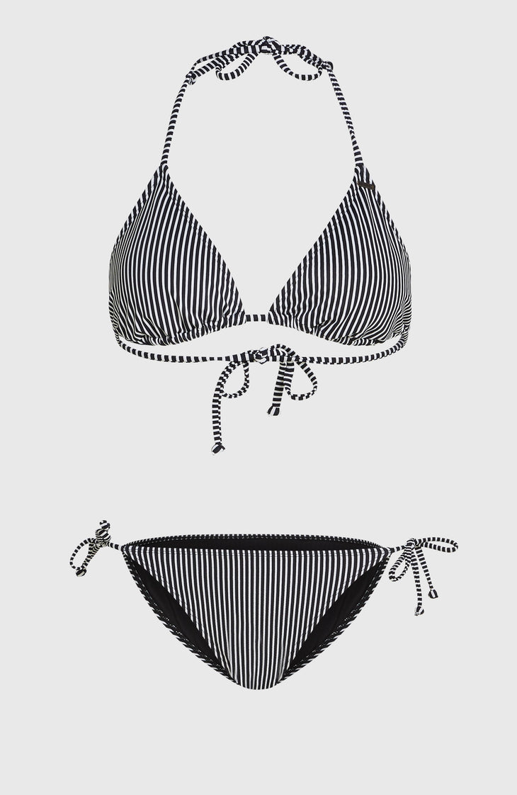 Essentials Capri Bondey bikiniset | Black Micro Stripe