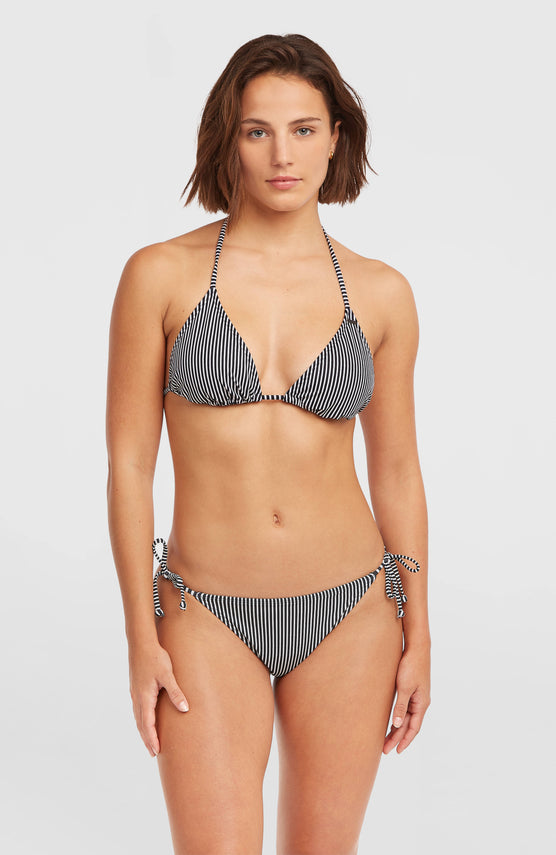 Essentials Capri Bondey bikiniset | Black Micro Stripe