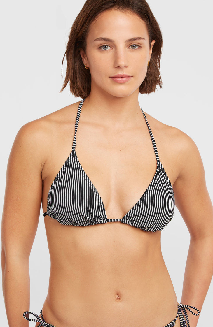 Essentials Capri Bondey bikiniset | Black Micro Stripe