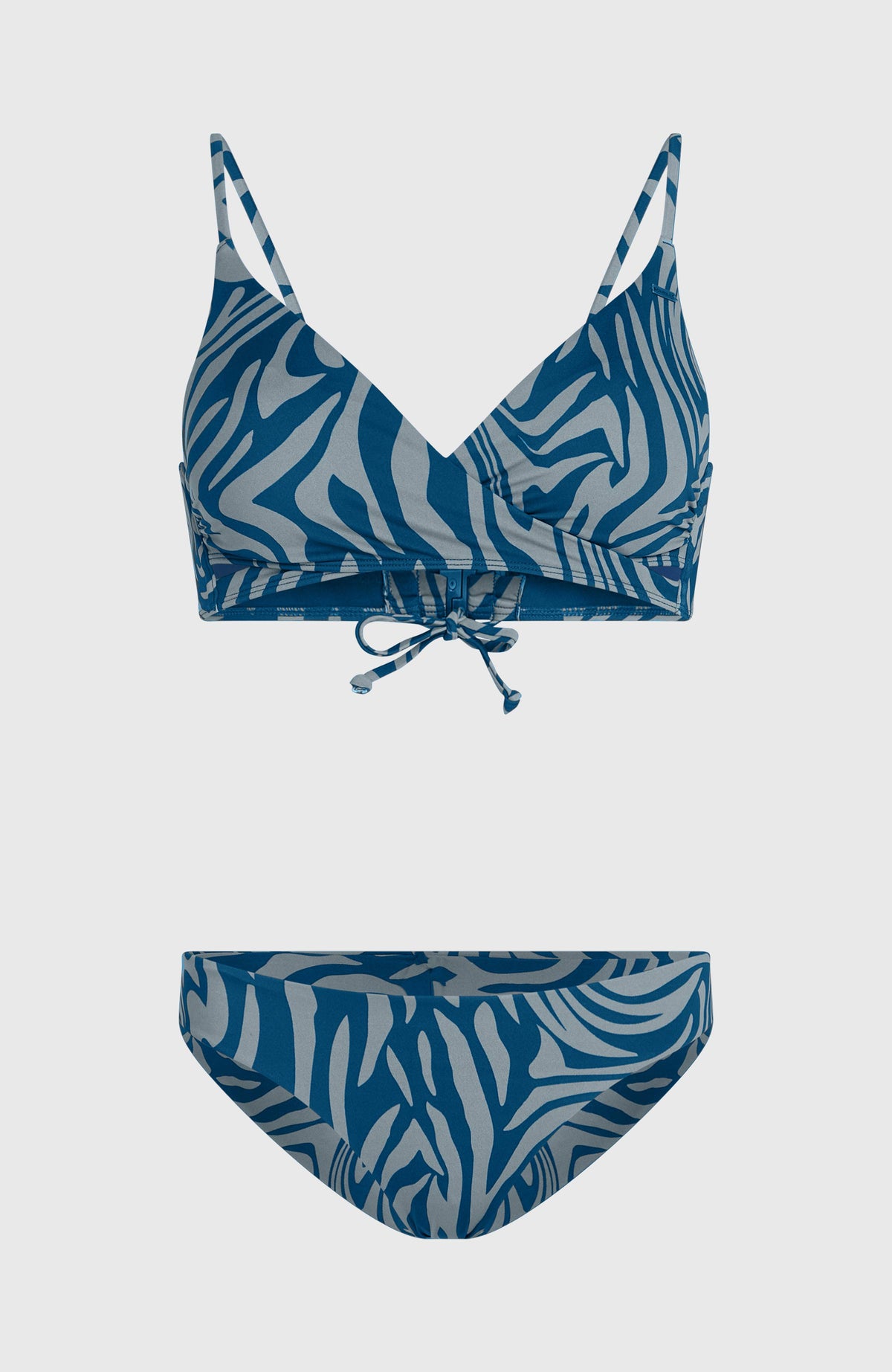 Baay Maoi bikiniset | Blue Swirl Zebra