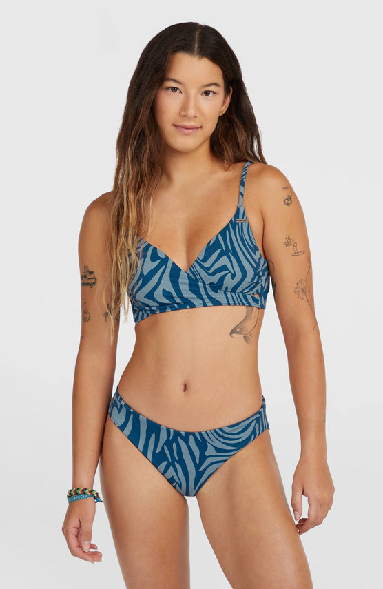 Baay Maoi bikiniset | Blue Swirl Zebra