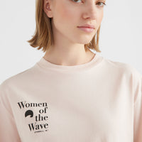 Women Of The Wave T-Shirt | Peach Whip