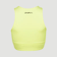 Active Cropped Sporttop | Sunny Lime