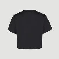 Rutile Cropped T-shirt | Black Out
