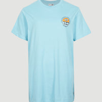 T-shirt Fairwater Long | Blue Topaz