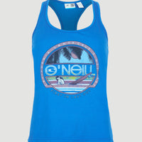 Connective Graphic Tanktop | Princess Blue