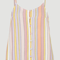 Tanktop Tiare Woven | Multi Stripe