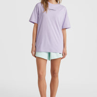 Future Surf Loose Long T-shirt | Purple Rose