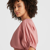 Top Tidda Woven | Ash Rose