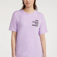 T-shirt Future Surf Society | Purple Rose